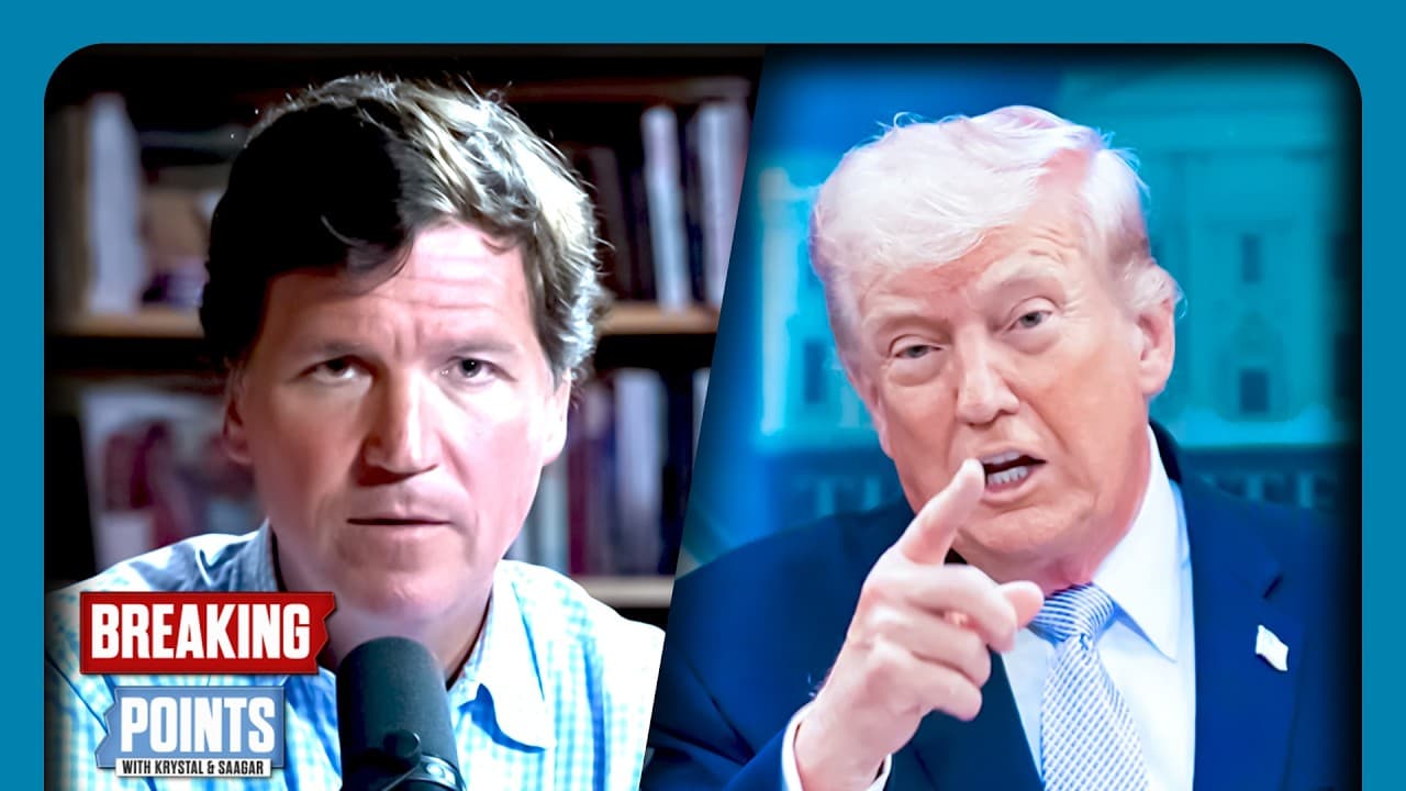 Tucker Carlson Trump Easter message controversy
