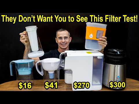 Water Filter Effectiveness Testing Contaminants Exposed