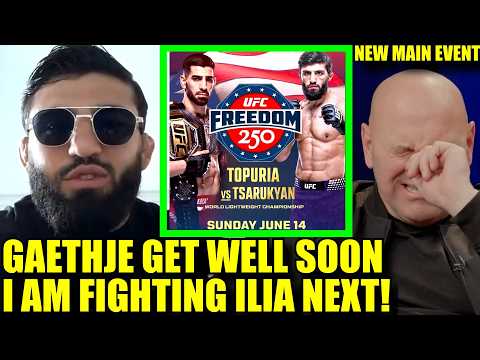 Arman Tsarukyan vs Ilia Topuria fight announced!