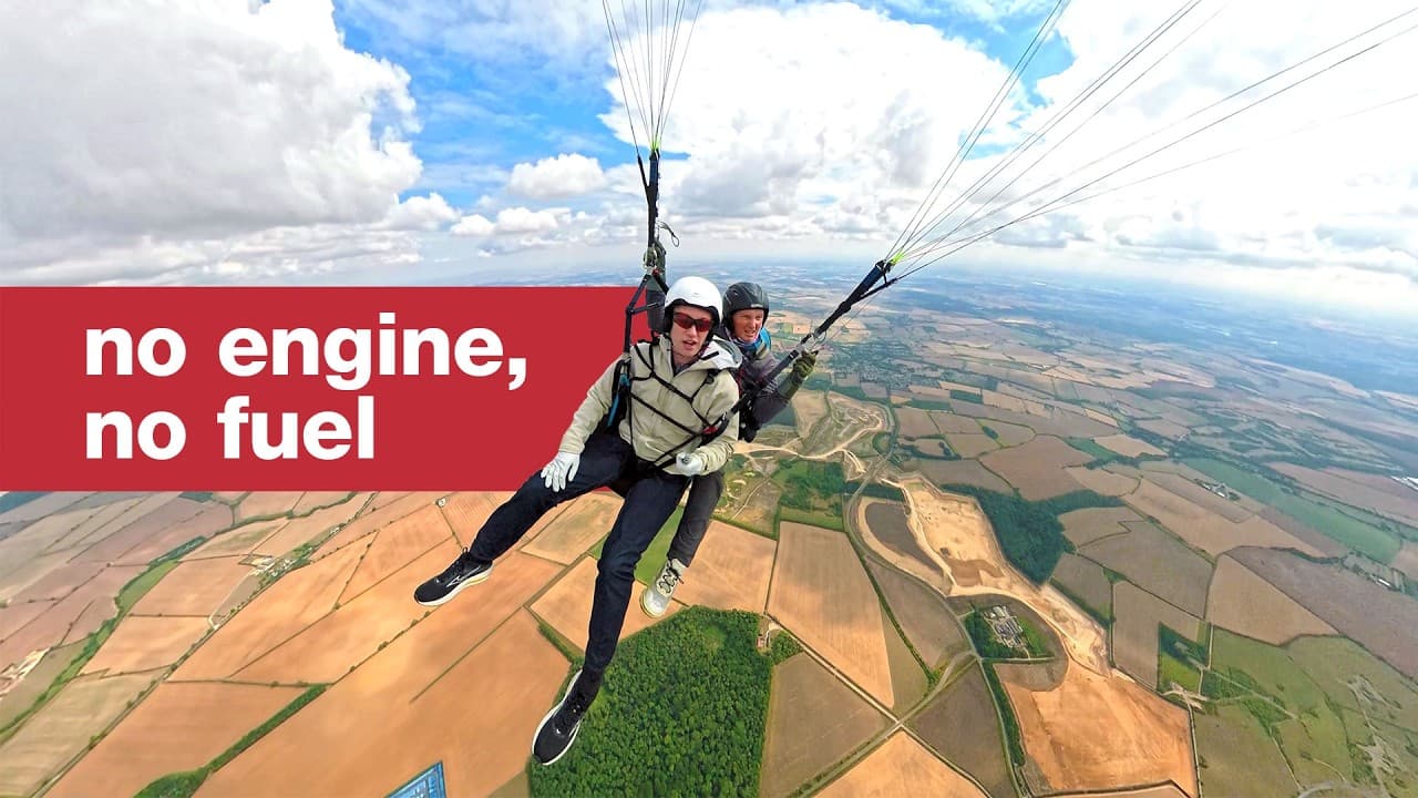 How Paragliders Fly Without Fuel: The Science of Thermals