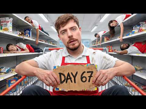 MrBeast's Last to Leave Grocery Store Challenge: 67 Days of Chaos?