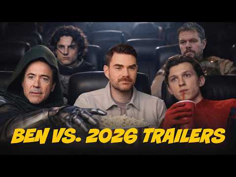 Ben Shapiro's 2026 Movie Trailers Reviews & Rankings